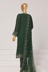 Afsanay By Sada Bahar Stitched 3 Piece Luxury Chiffon- Limited Edition Collection'2024-Green