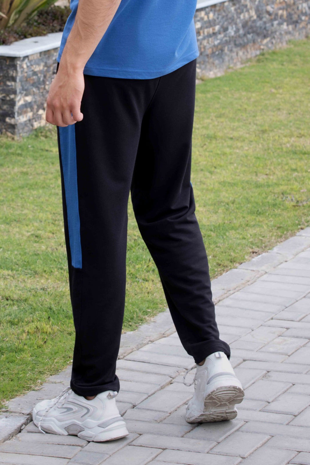 CYAN CONTRAST POLO Trouser