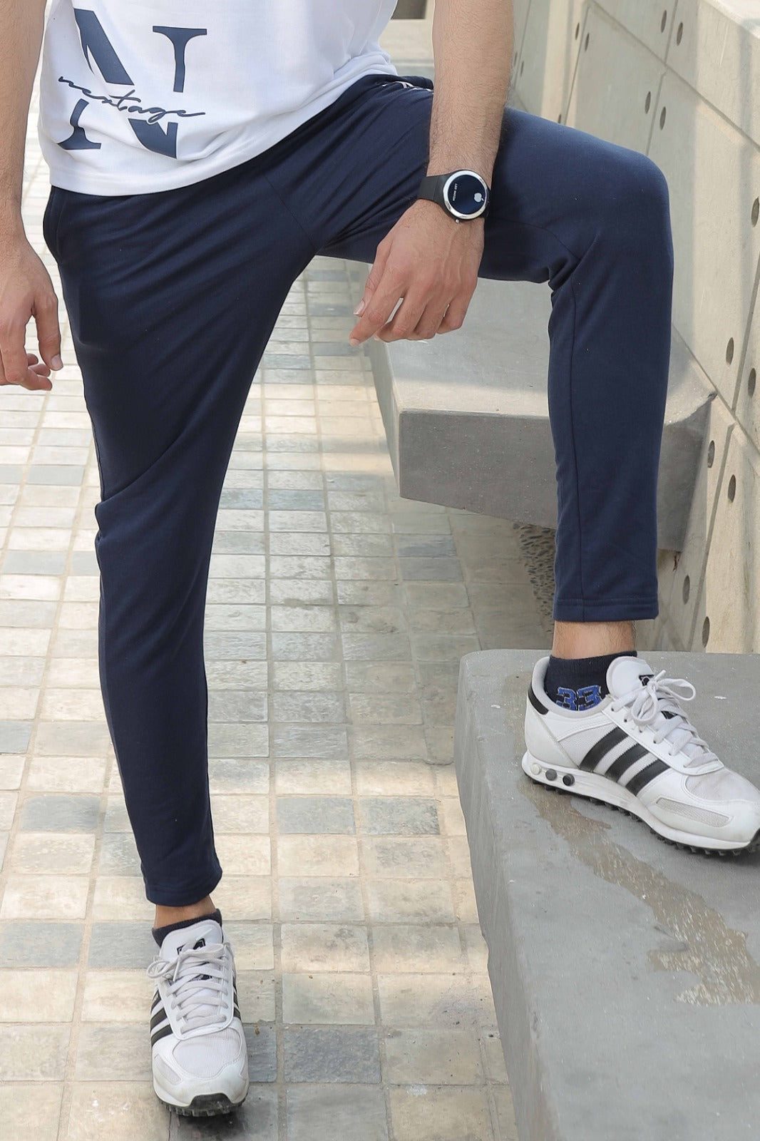 Navy Extraction Style Trouser