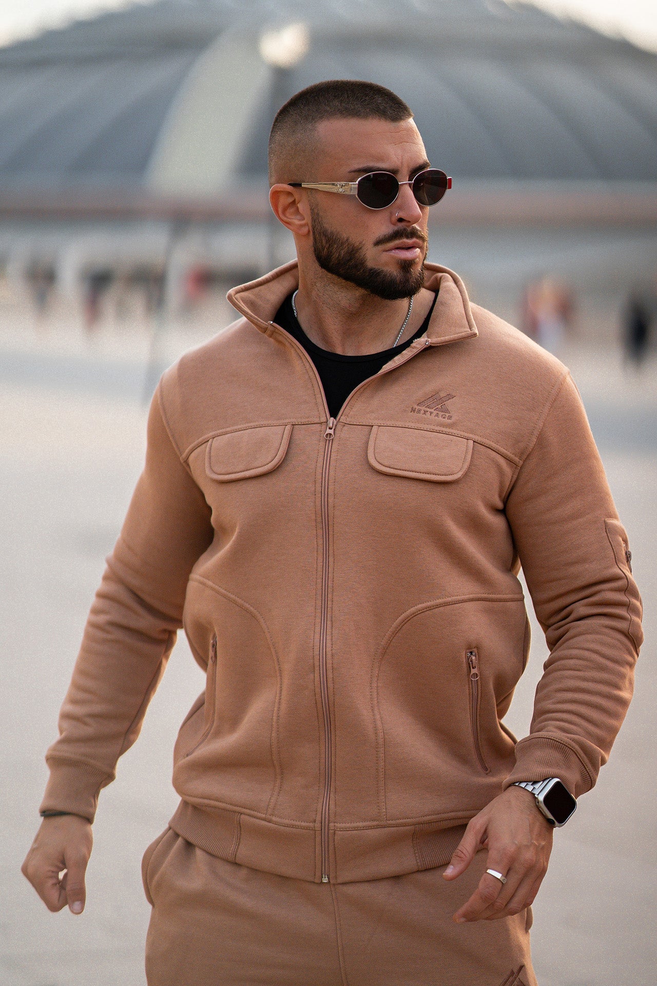 Slogan Camel Cargo Tracksuit